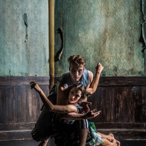 New Zealand School of Dance students Amanda Mitrevski and Michael Ramsay performing in The Residents. Photo: Stephen A'Court